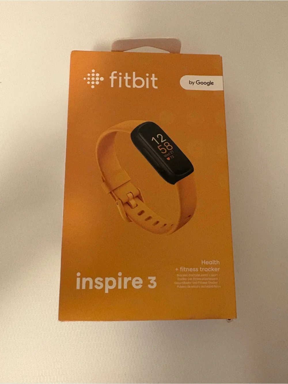 fitbit Inspire 3 Yellow Band Fitness Tracker